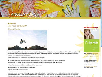 Angela Kling – Thema Pubertät: Beratung, Coaching, Vortrag, Workshop