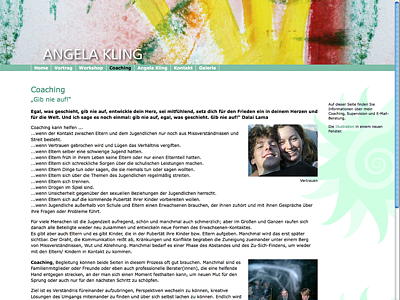 Angela Kling – Thema Pubertät: Beratung, Coaching, Vortrag, Workshop