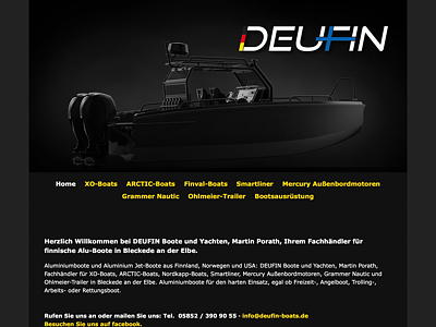 Deufin Boote und Yachten, Martin Porath – Fachhändler für XO-Boats, ARCTIC und Nordkapp-Boats