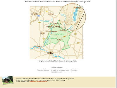 Ferienhaus Südheide – Urlaub im Ferienhaus im Blockhausstil in Müden an der Örtze in der Lüneburger Heide