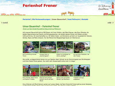 Ferienhof Frener – Ferien auf dem kinderfreundlichen Bauernhof, Pellworm