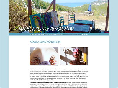 Angela Kling, Künstlerin – Bilder, Poesie und festliche Rituale